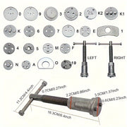 22pcs Heavy Duty Disc Brake Caliper Piston Compressor Repair Tool Kit for Cars