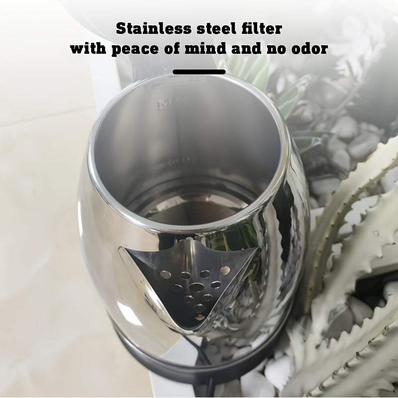 Stainless Steel Electric Kettle Katta hajmli tez qizdirish avtomatik o‘chish