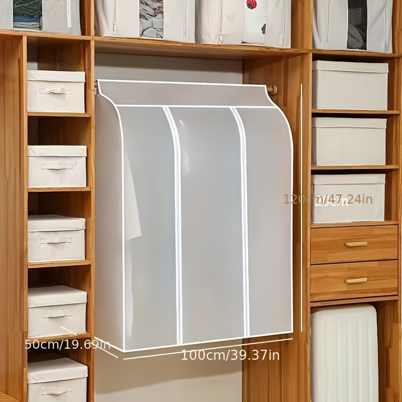 Extra Large Thickened Clothes Organizer Hanging Wardrobe Storage Dust Cover