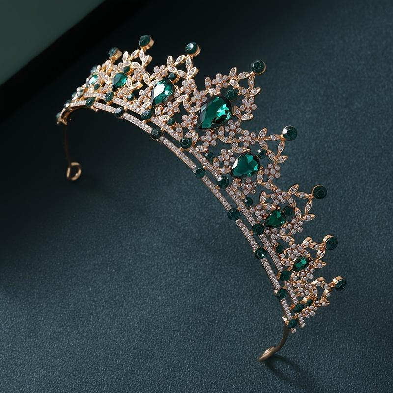 Ayollar uchun to'y taqmog'i, o'simliklardan ilhomlangan dizayni bilan, zink alloy soch aksessuari, to'ylar uchun