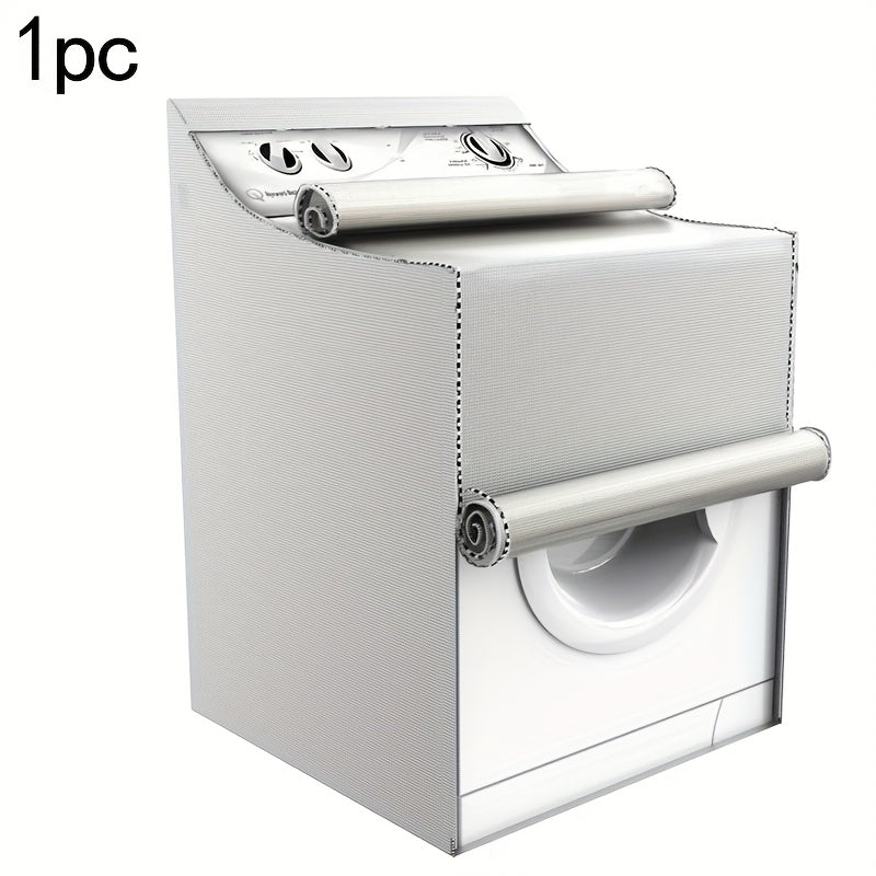 Funda para lavadora de tela Oxford, impermeable, a prueba de polvo y de sol, con cremallera, para uso en interiores y exteriores