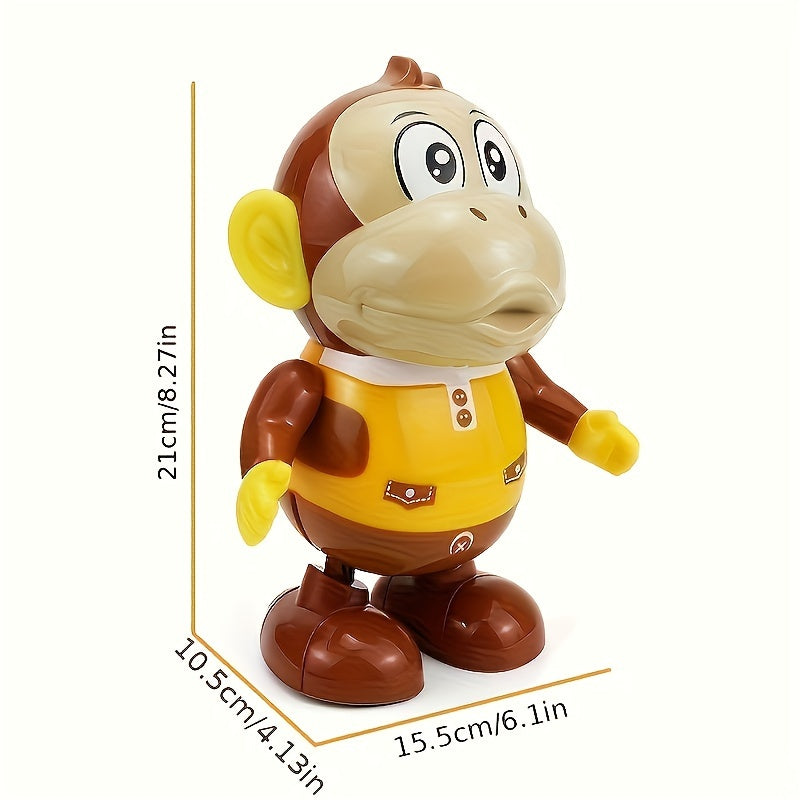 Children's Toy Monkey Swing Doll with Lights, Music, and Movement