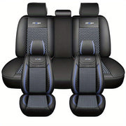 Fundas de asiento de coche transpirables para todas las estaciones, duraderas, para cinco asientos, universales, cojines