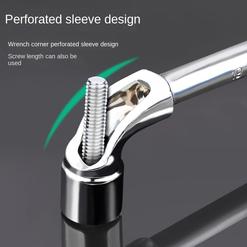 7-Piece L-Shaped Socket Wrench Set Metal Repair Tools for Machinery