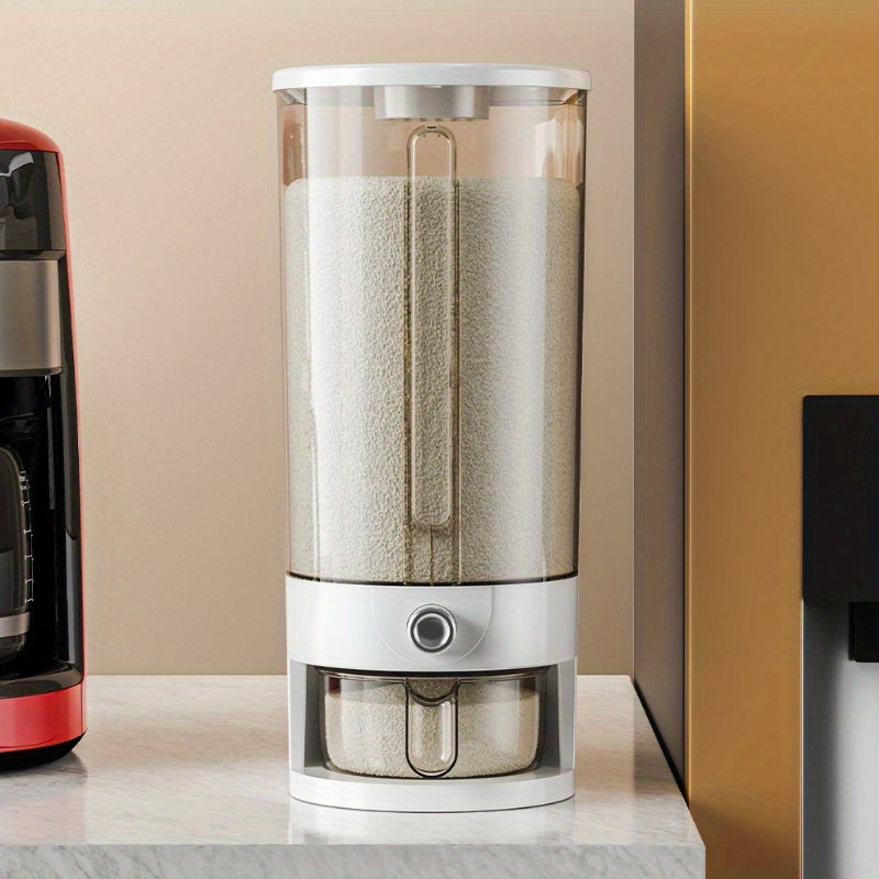 Oziq-ovqat uchun havo o'tkazmaydigan saqlash konteyneri, o'lchov stakan bilan, 176oz 352oz, namlikka chidamli