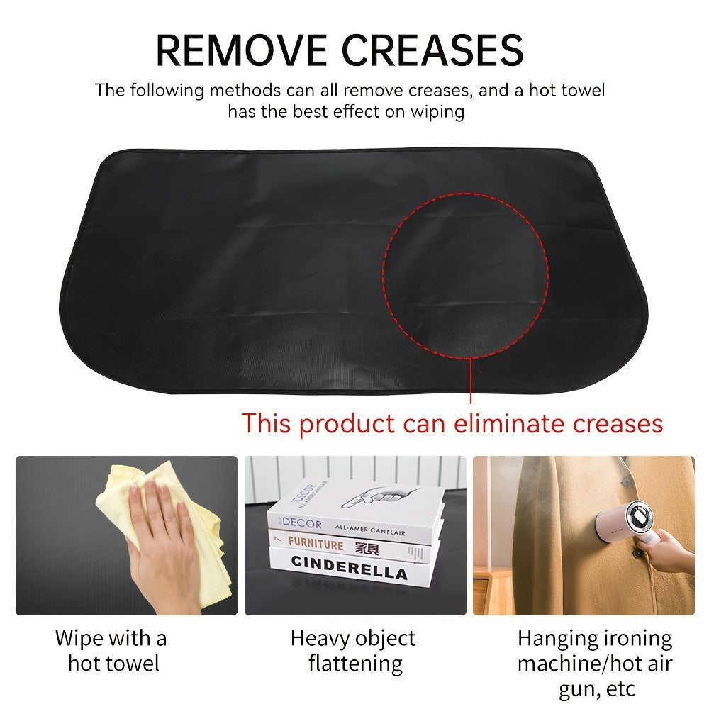 Fireproof Double-Layer Fiberglass Floor Mat for Wood Stoves 101.6x50.04cm