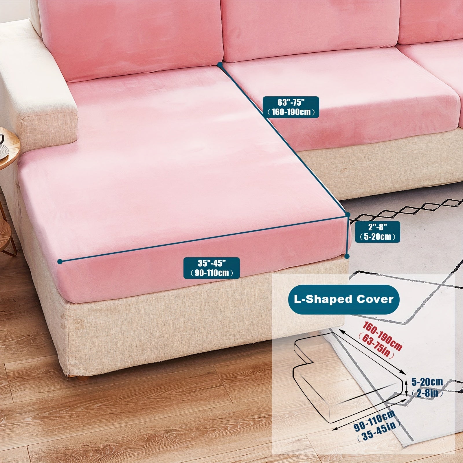 Велюровый чехол для дивана/подушки для домашних животных, пылезащитный и мягкий чехол для дивана для домашнего декора.