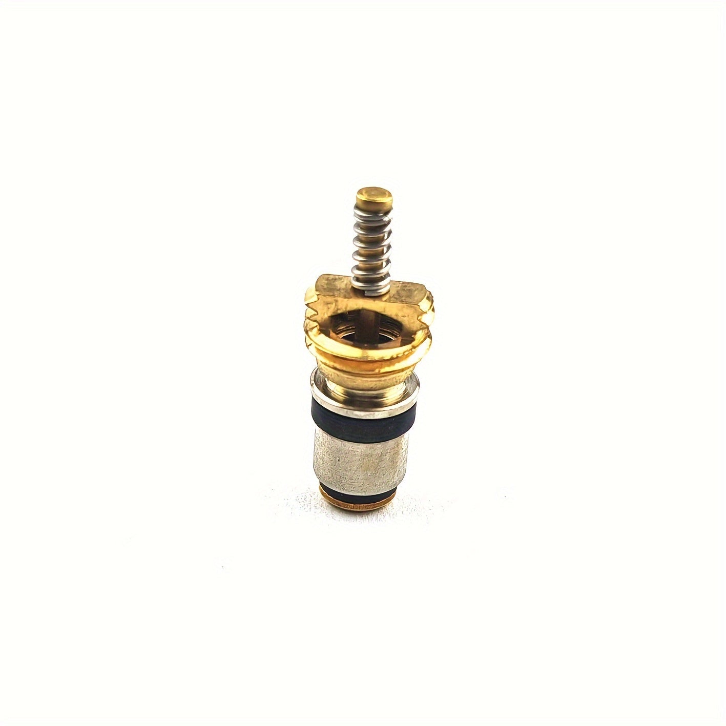 Premium Copper Air Conditioner Refrigerant Valve Core Gold Color Compatible with All Leading Brands