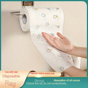 Paños de cocina desechables de tela no tejida con temática de dibujos animados