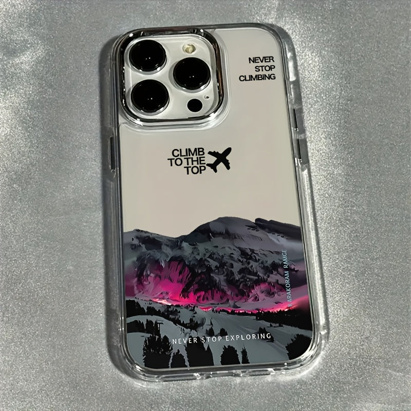 iPhone Case with Galvanized Lens Frame Shockproof TPU Matte Finish for iPhone 12 13 14 15 16 Pro Max Plus