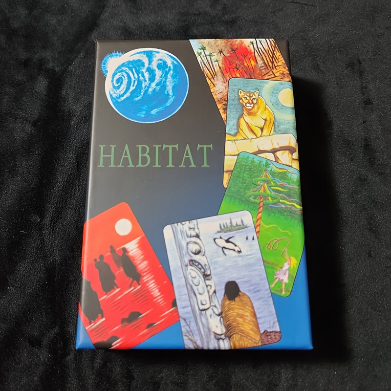 KEPNOY Habitat I Qog'oz O'yini - Shifobaxshlik, Psixologiya va Partiya Qiziqishi uchun Noqonuniy Proyeksiya va Aql Xarita Qutisi - Qog'oz Material, Aralash Ranglar, Yangilik Taxtasi O'yini.