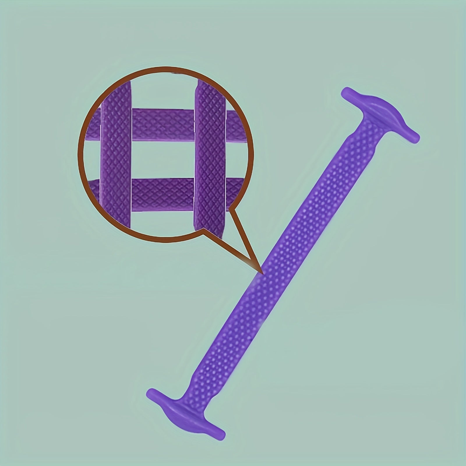 16PCS Elastic Silicone No-Tie Shoelaces with Clips for Sneakers and Athletic Shoes