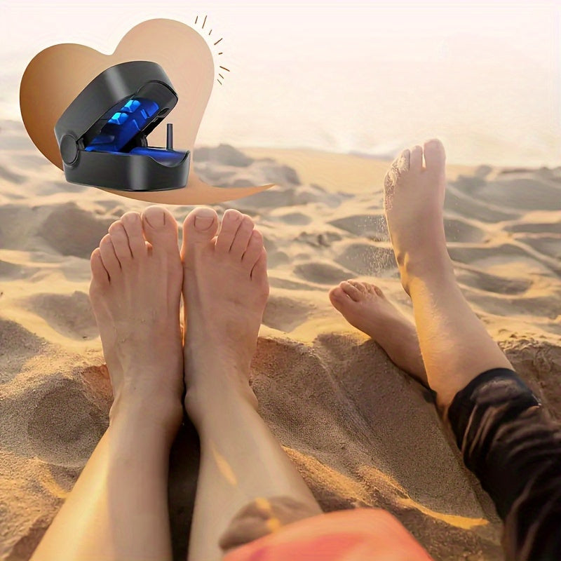 Rechargeable Portable Nail Care Tool USB Dual Use Low Voltage Odorless 400mAh