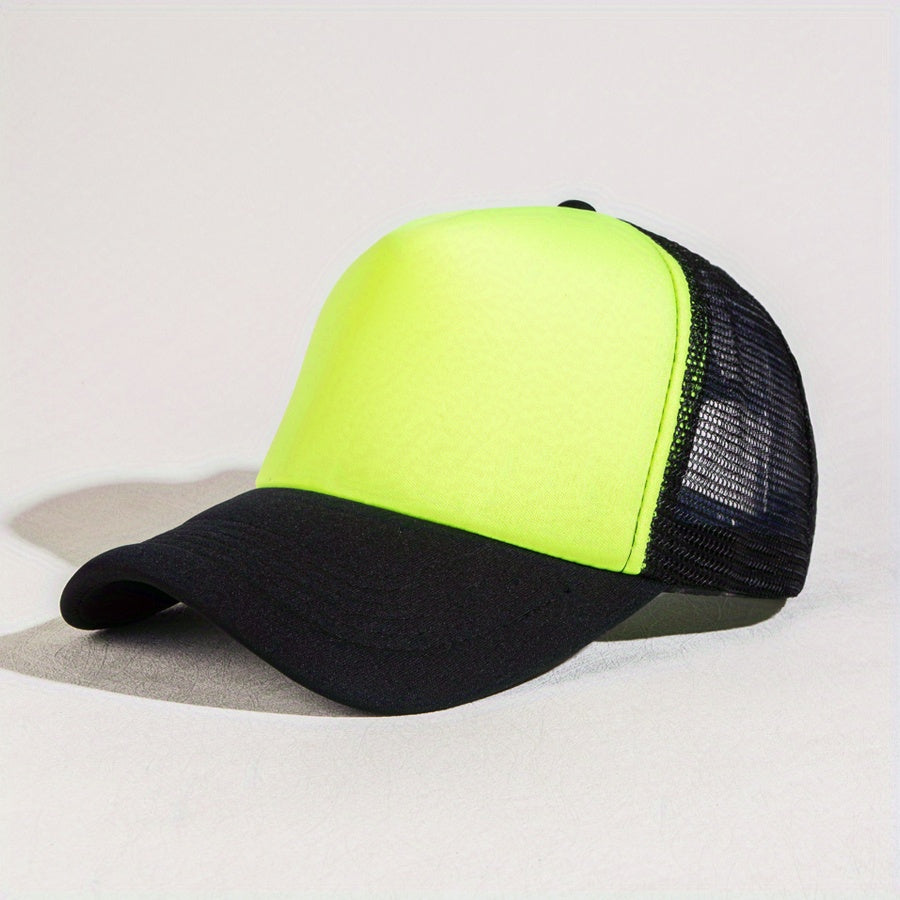 Gorra de béisbol deportiva unisex de poliéster para deportes urbanos y regalos