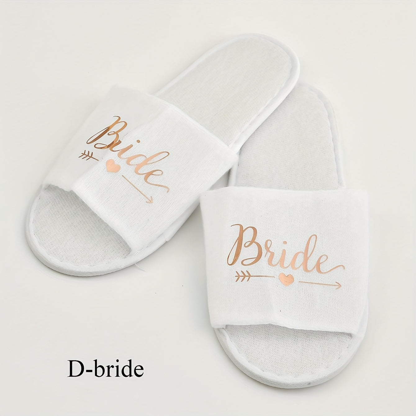 Women's Wedding Party Slippers, Comfortable Satin Flat Shoes for Brides and Guests