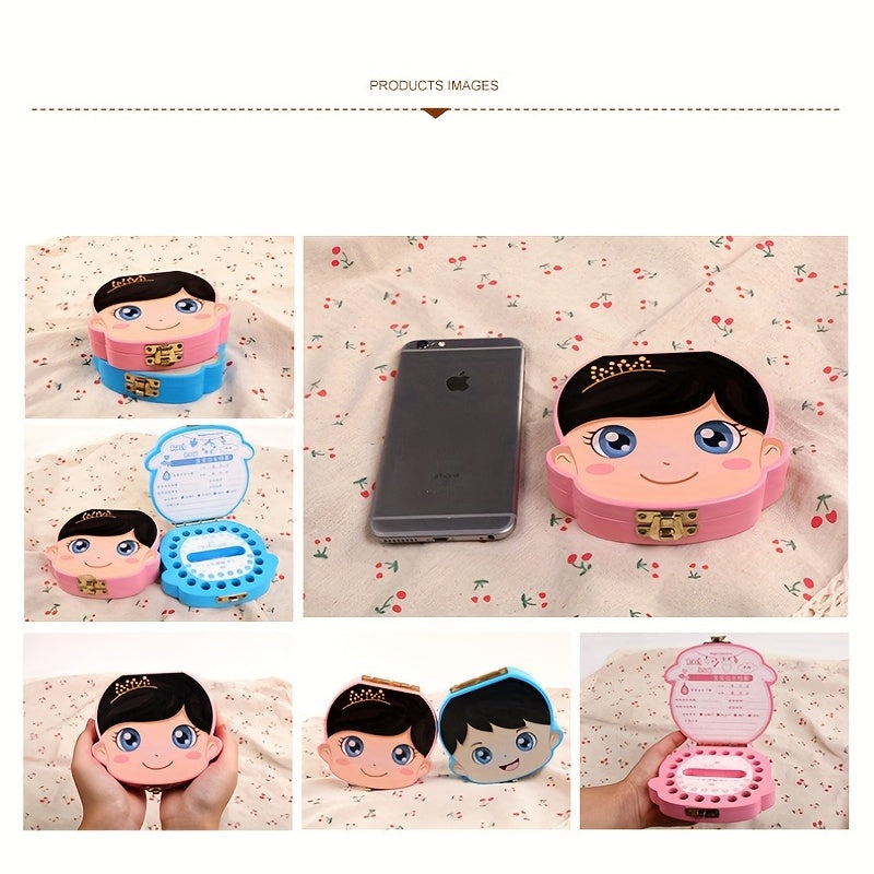 Kids' Tooth Fairy Box Handcrafted Beechwood for Lost Teeth and Hair Storage