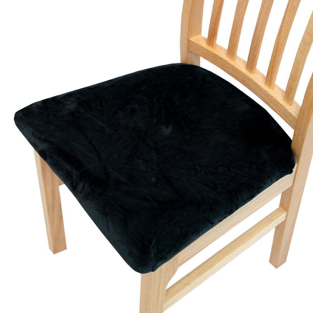 Velvet Dining Chair Slipcovers for Home and Event Decor, 1 Piece