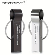 High Speed USB 3.0 Metal Pen Drive 32GB 64GB 128GB with Ring Clasp