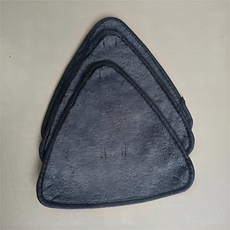 360° Rotating Cleaning Mop Set with Long Handle and 2 Cloths for Wet and Dry Use