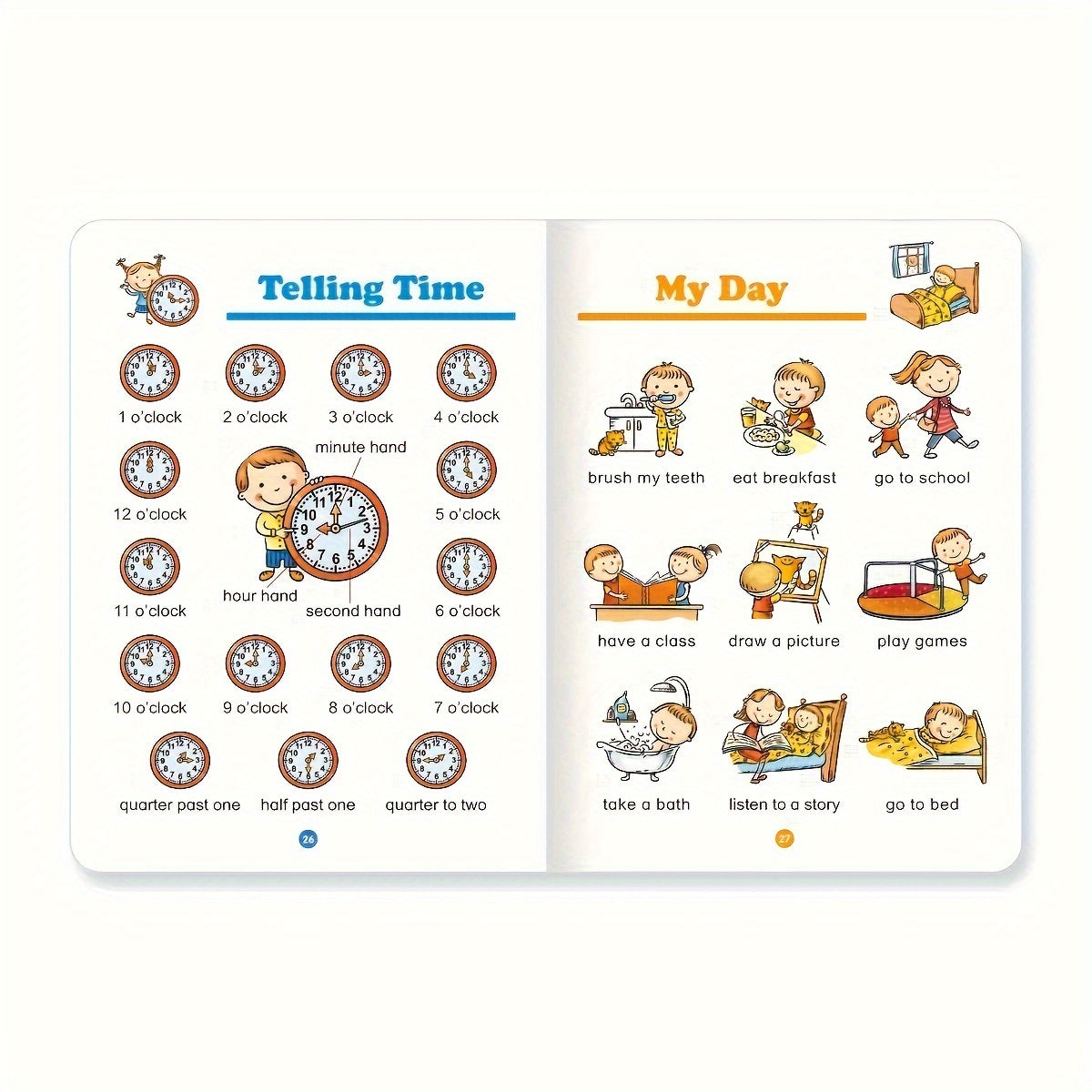 32-страничная книга для изучения английского словарного запаса