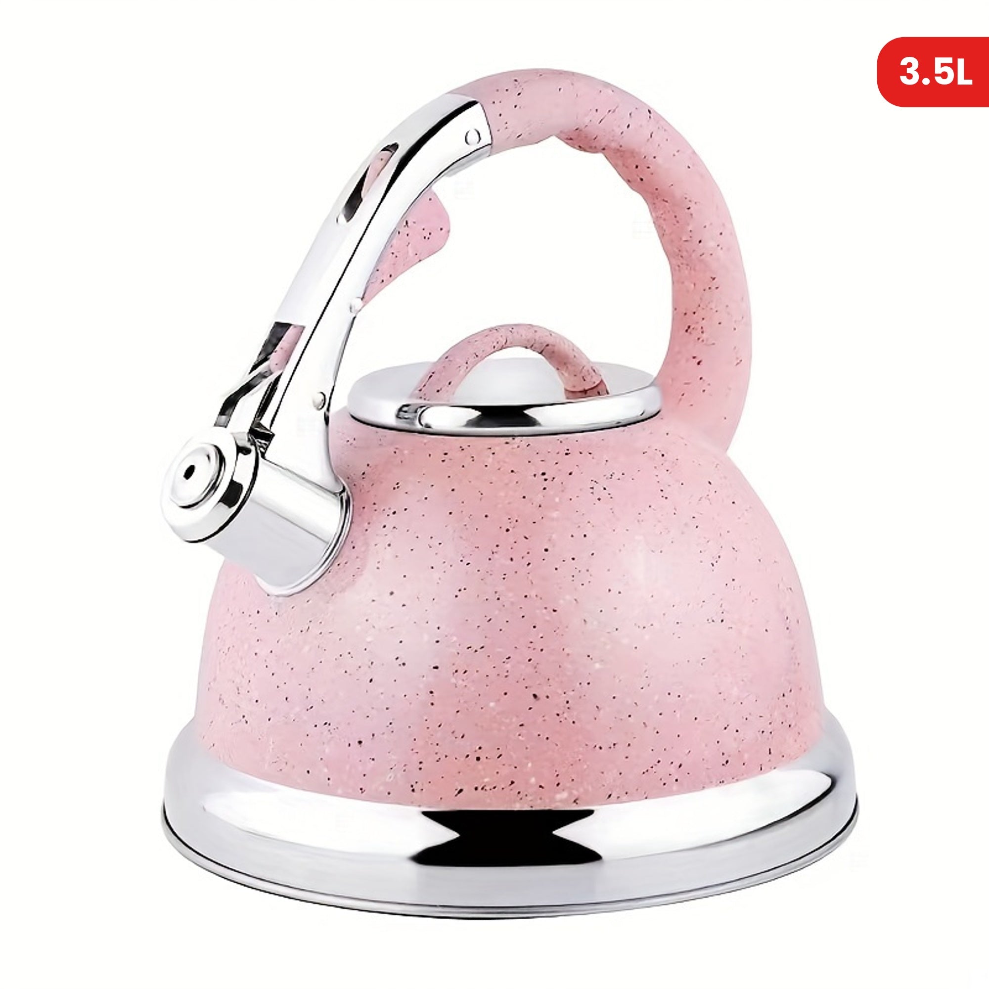 Stainless Steel 3.5L Whistling Tea Kettle for Stovetop and Induction
