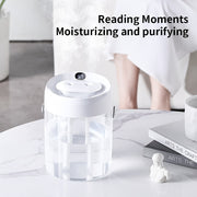 Quiet Soundwave 2L USB Humidifier with Night Light for Bedroom Nursery