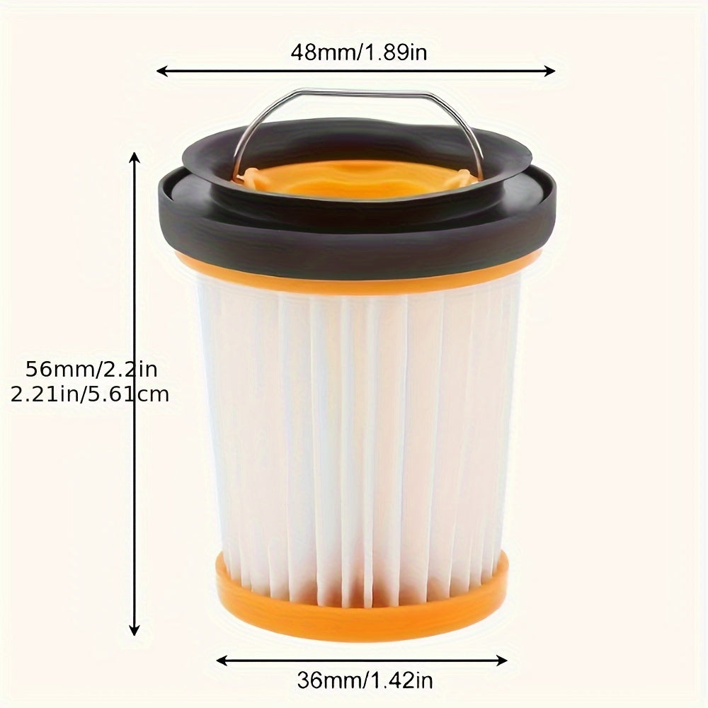 Replacement Vacuum Filters for Cordless Handheld Vacuum, 4 Pack, Compatible with WV200 WV201 WV205 WV220