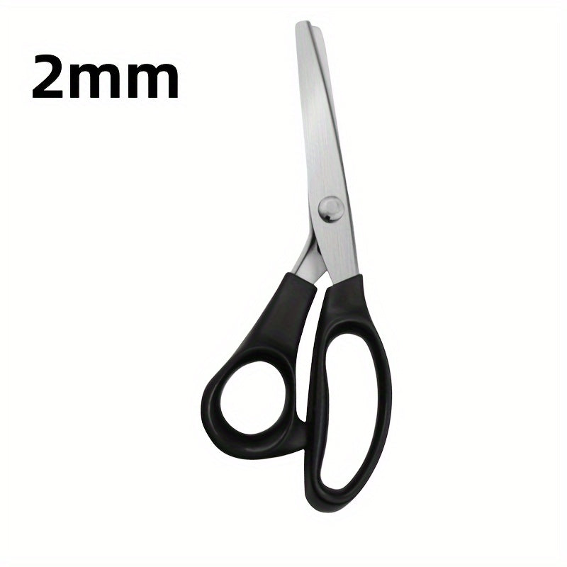 Handmade Macrame Scissors with Serrated Edge for Fabric and Material Cutting