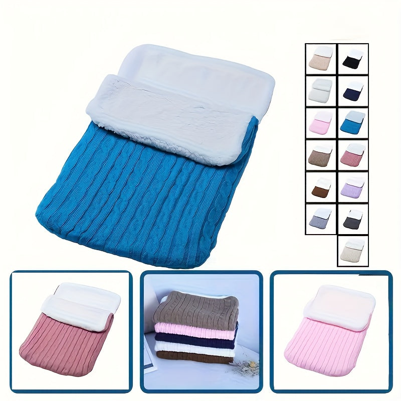 Baby Foot Cover Knit Microfiber Warmth for Infants and Toddlers