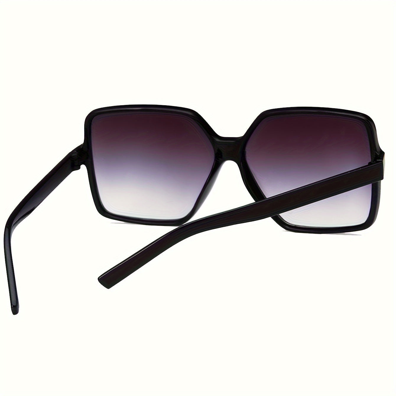 Ayollar uchun zamonaviy kvadrat ko'zoynaklar, polikarbonat ramka va aks ettirmaydigan linzalar bilan, ta'til, partiyalar va kundalik kiyish uchun mukammal.