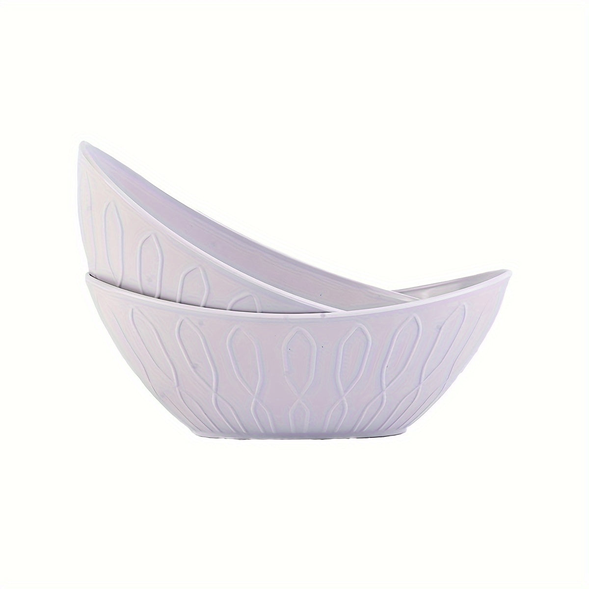 Unbreakable Yuanbao-Shaped Bowls Set for Oatmeal Salads and Pasta Kitchen Dining