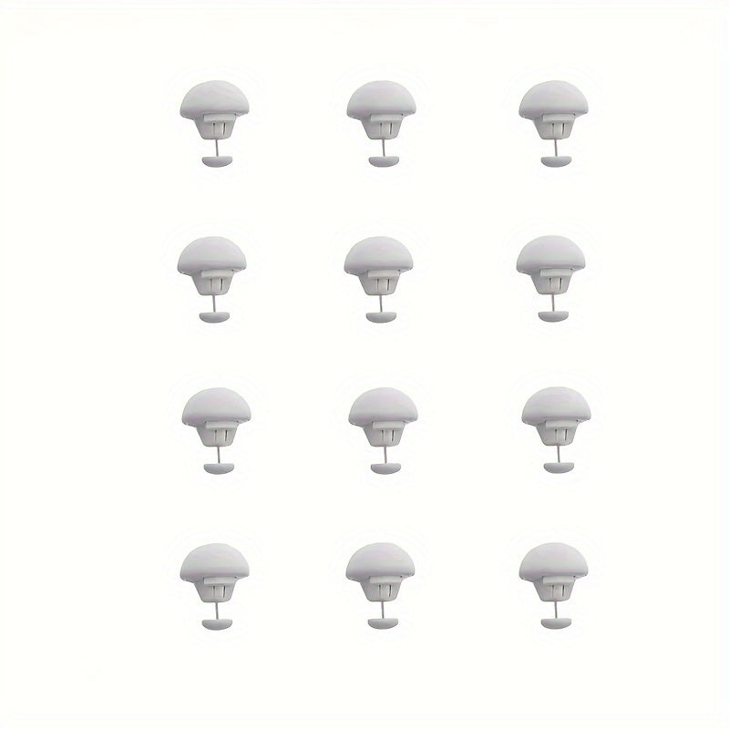 Pack of 12 Bed Sheet Clips Non-Slip Safety Buckles for Bedding and Quilts