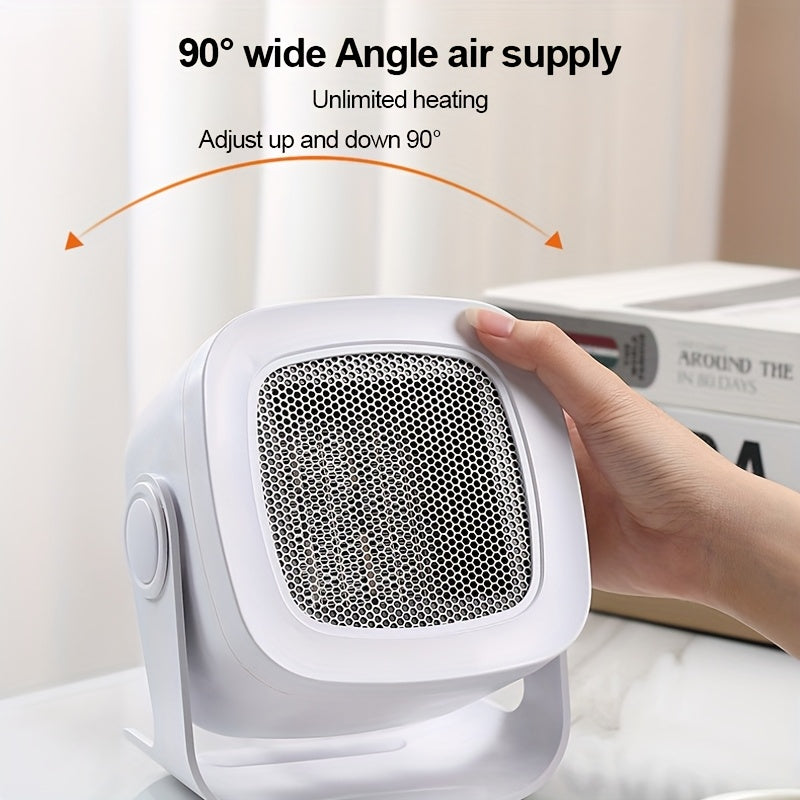 Portable Desktop Electric Heater for Home Office Dorm Room Small Space
