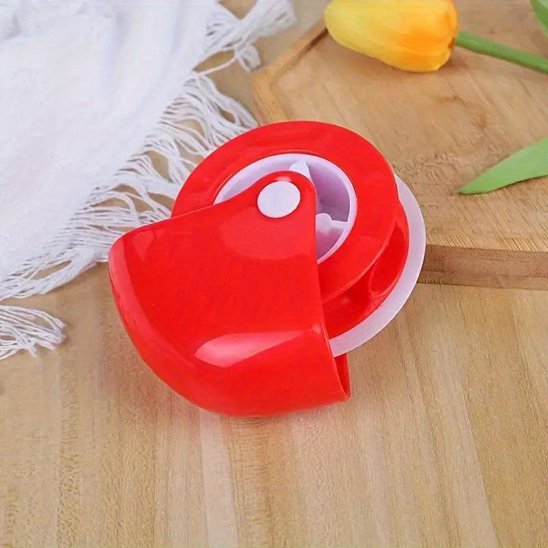 Pastry Wheel for Dough Cutting and Edging Plastic Manual Baking Tool