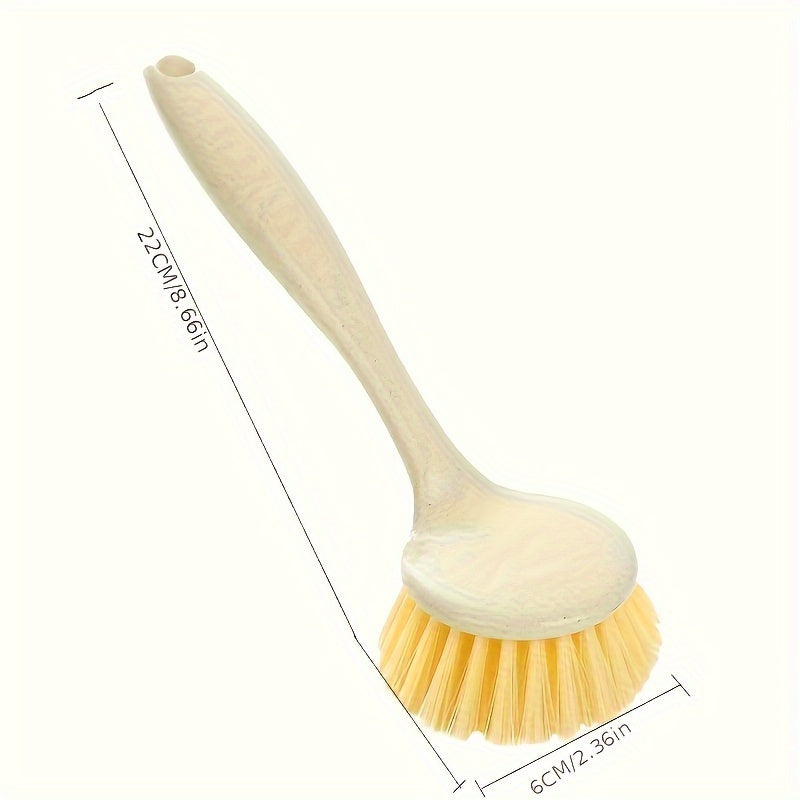 Cepillo ergonómico de limpieza para cocina con mango largo, antiadherente, resistente al aceite y duradero