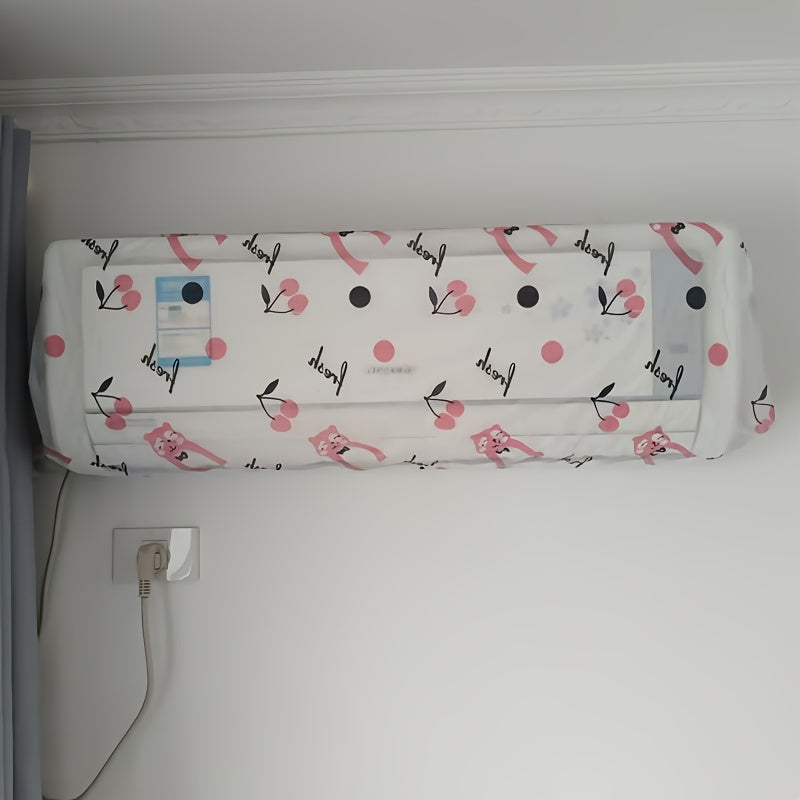 Kattalashtirilgan qopqoq bilan suyuqlikdan himoyalangan havo sovutgich uchun multfilm mavzusida chang o'tkazmaydigan qopqoq, elastik chekkalar bilan