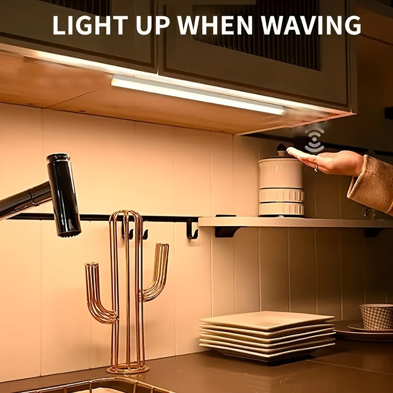 Wireless Motion Sensor LED Cabinet Light for Kitchen, Hallway, Wardrobe
