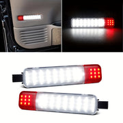 White LED Door Courtesy Light 2pcs for Trucks Interior Illumination