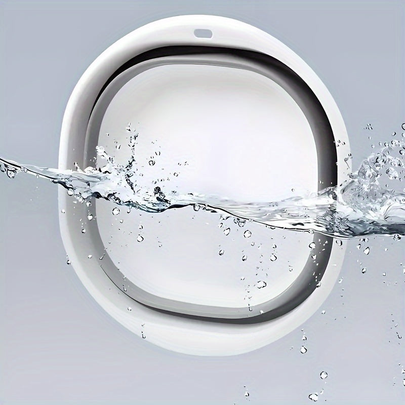 3-Piece Foldable Basin for Washing and Soaking, Portable, Multi-Use