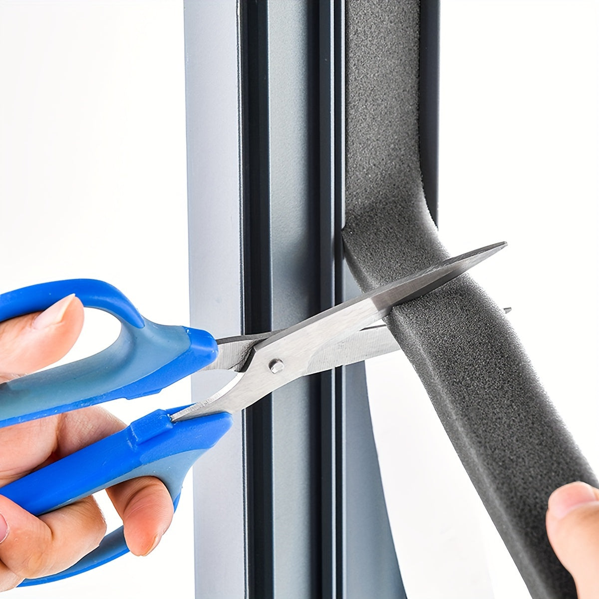 Polyurethane Foam Weather Stripping Rolls for Doors and Windows Soundproof Windproof Aluminum Plastic Steel Draft Stoppers