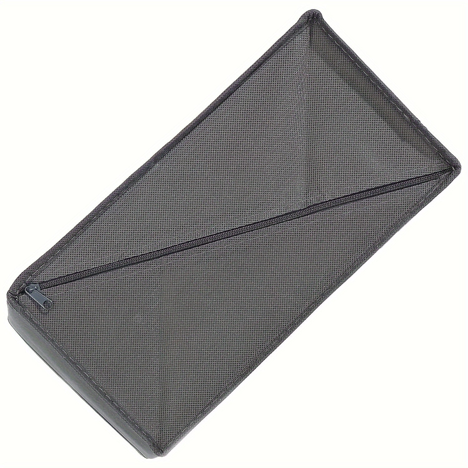 Set of 3 Canvas Drawer Organizers for Socks Underwear and Clothes with Foldable Dividers