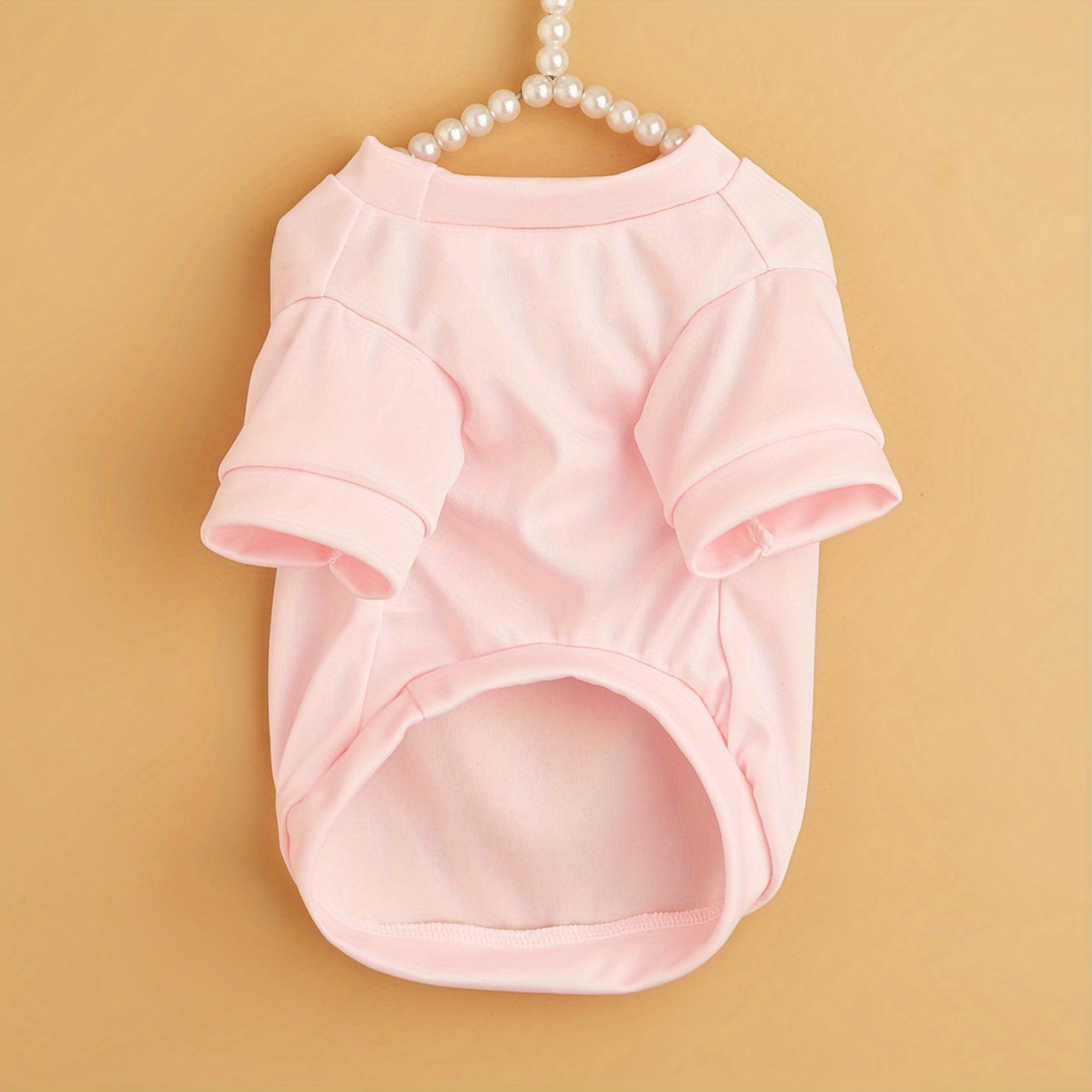 Pet T-Shirt Quick Dry Summer Dog Tee Casual Knit Polyester Small Medium Toy