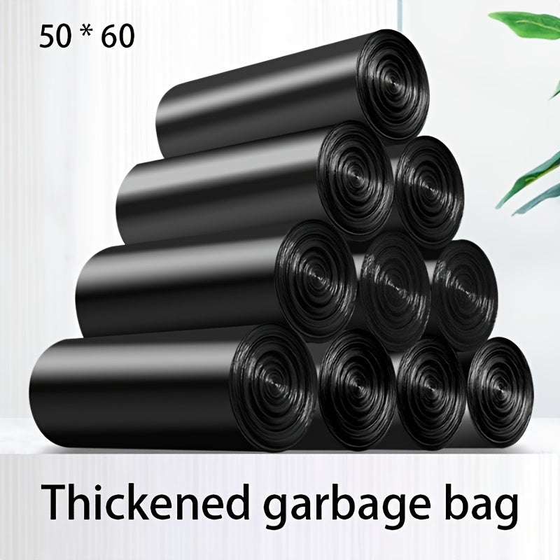 Og'ir yukdagi axlat sumkalar to'plami 10, oqib o'tkazmaydigan qalinlashtirilgan 127x152cm oshxona, hammom, ochiq havoda uchun