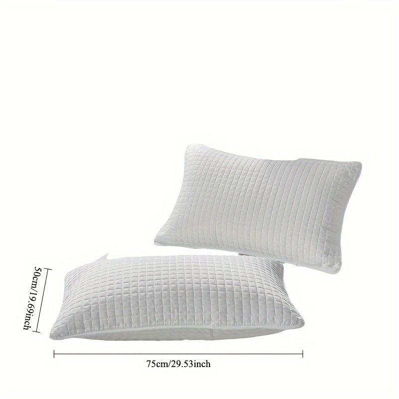 3-Layer Bamboo Fiber Pillowcase Sweat and Oil Resistant Easy to Clean
