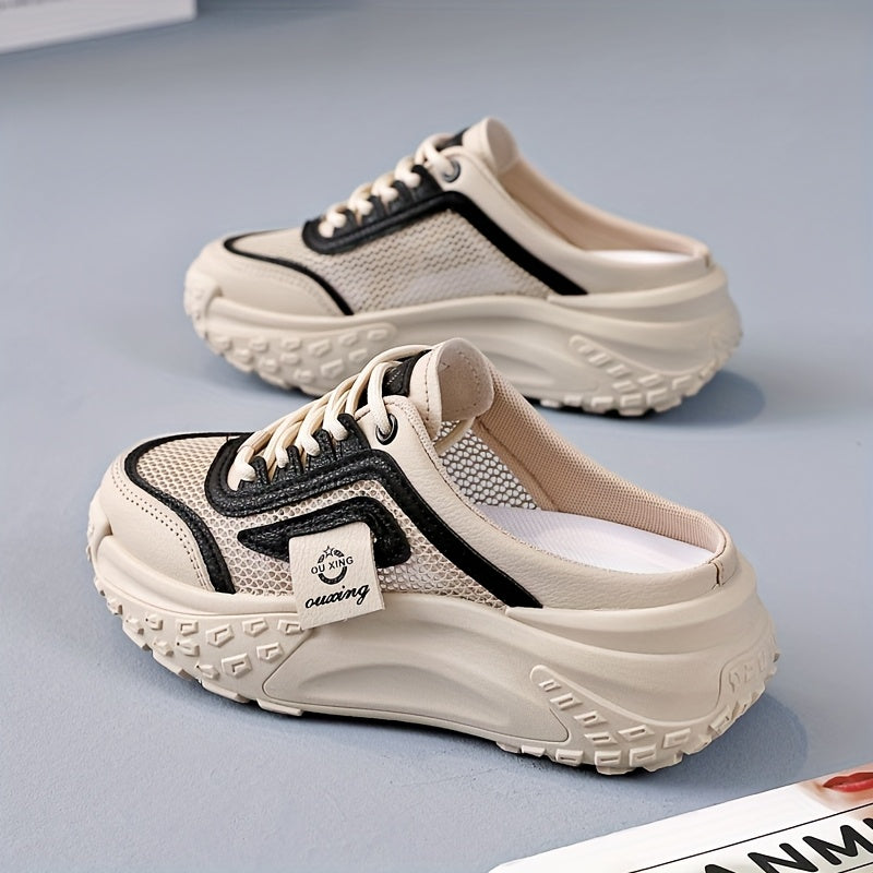 Women's Mesh Slip-On Sneakers Casual Summer Breathable Shoes