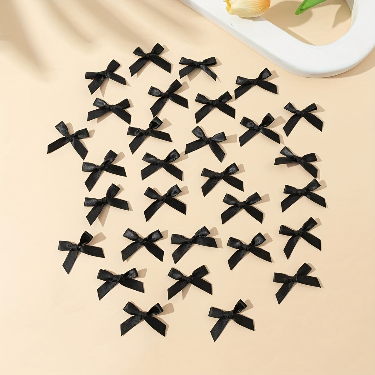 30 piezas de cinta de tela para envolver regalos, manualidades, decoraciones navideñas