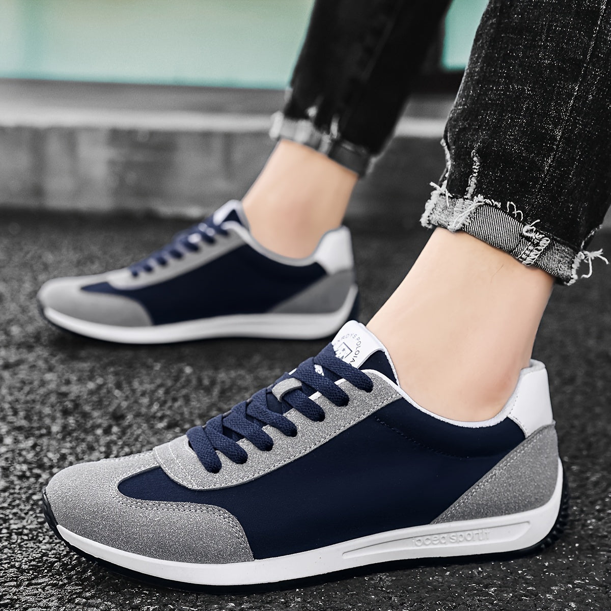Men's Canvas Casual Shoes Breathable Anti-Odor Anti-Slip Low Top for Daily Outdoor Activities