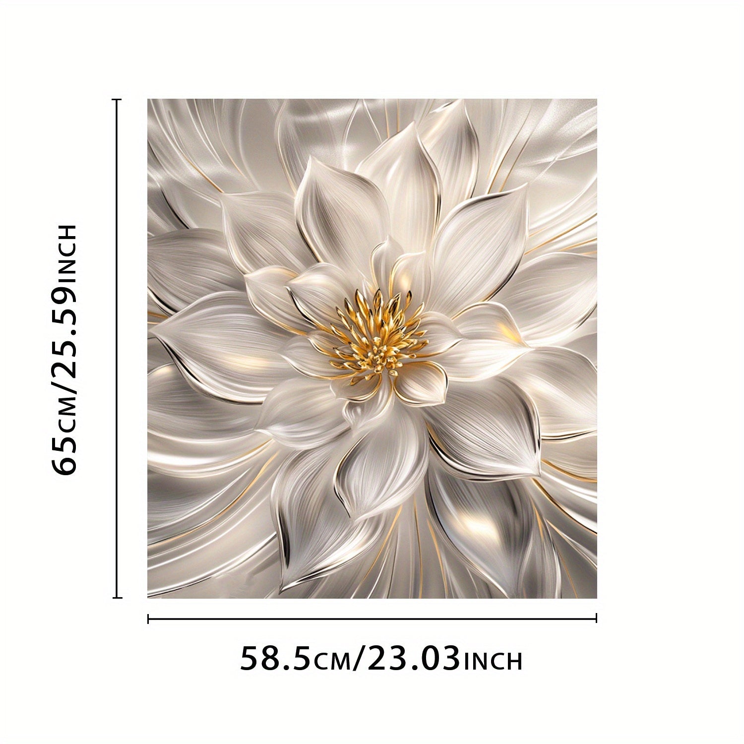 3D Lotus Naxshasi Pishirish Mashinasi Magnit Qopqog'i Suv o'tkazmaydigan Isitishga chidamli Oshxona Dekor Aksessuari