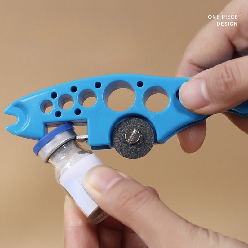 Manual Syringe and Vial Opener for Liquid Medication No Batteries Needed