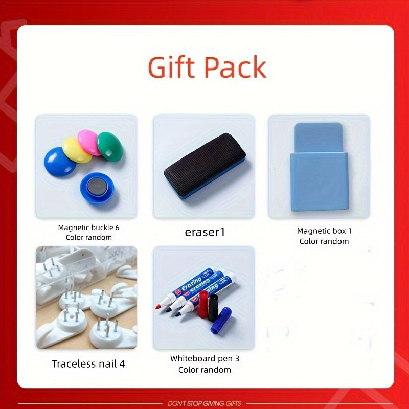 Magnetic Whiteboard with Movable Graffiti Wall for Teaching Office Home Use